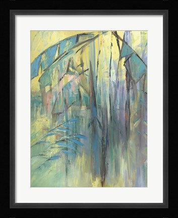 Framed Pastel Jungle Spectrum I Print