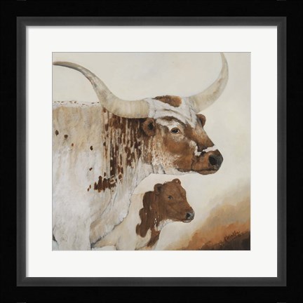 Framed Because You're Mine Print