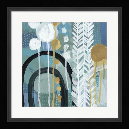 Framed Ocean Garden II Print