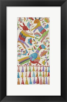 Framed Animal Tapestry II Print