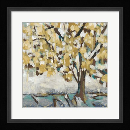 Framed Golden Sunrise II Print