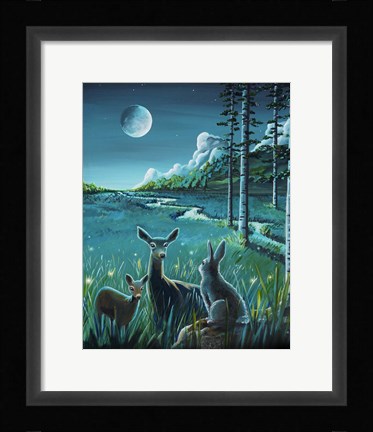 Framed Bambi 3 Print