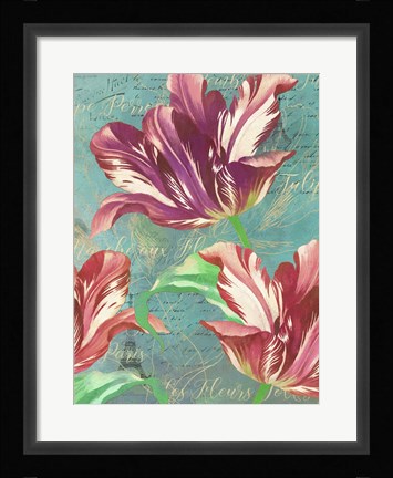 Framed Tulips Print