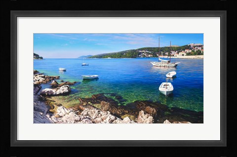 Framed Sunny Island Print