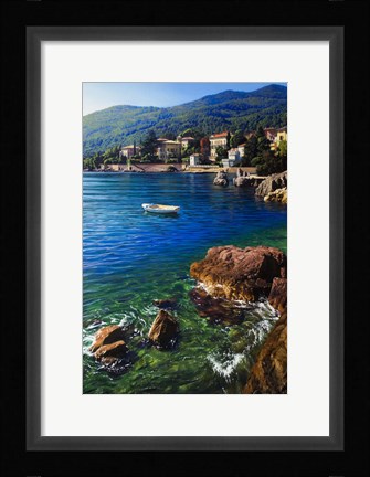 Framed Sunny Riviera Print