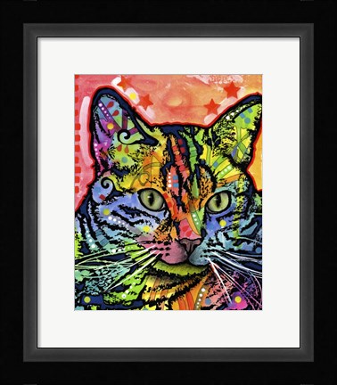 Framed Cat Print