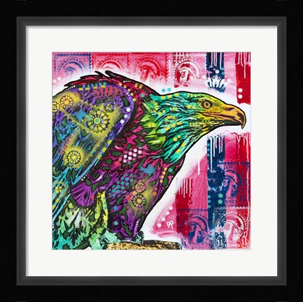 Framed Eagle Print