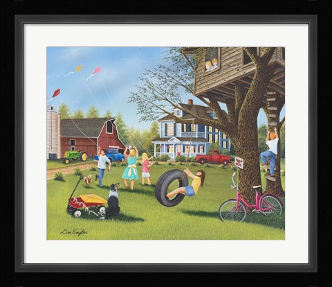 Framed Chores Done Print