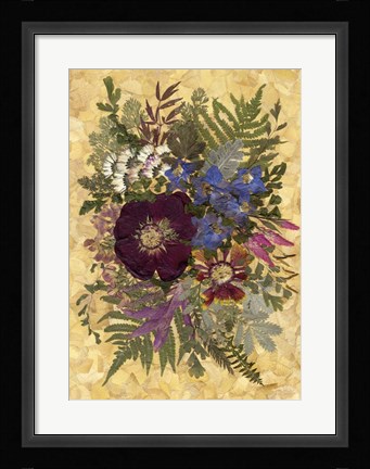 Framed Flower Fantasy 26 Print