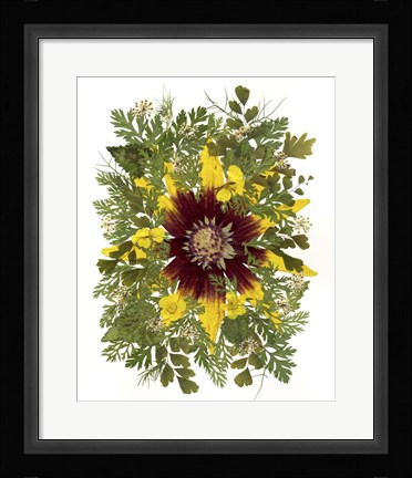 Framed Flower Fantasy 33 Print