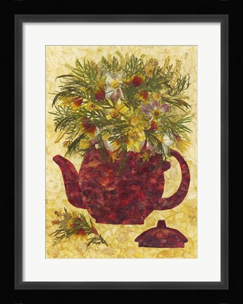 Framed Still Life With A Kettle Print
