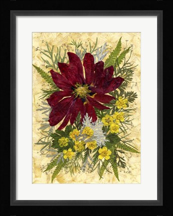 Framed Dried Flowers 8 Print