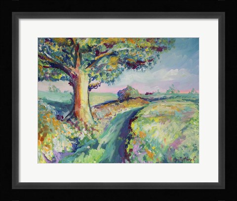 Framed Tranquil Tree Print