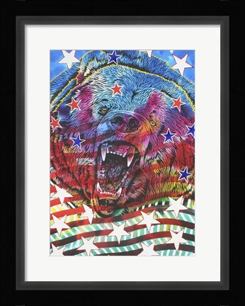 Framed I'm here Print