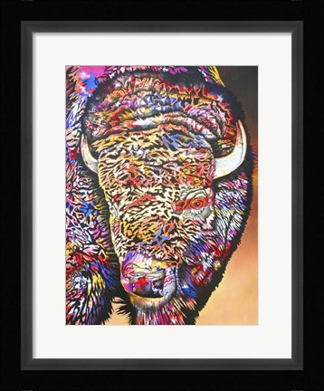 Framed Buffalo Soldier Print