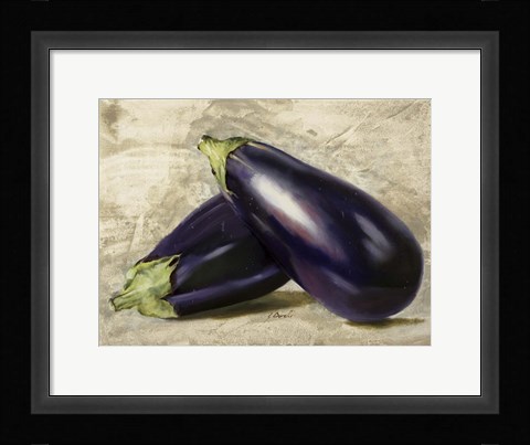 Framed Melanzane Print