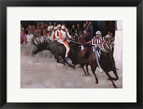 Framed L'Istrice Print