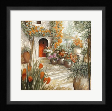 Framed Terrazza Leggera Print