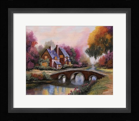 Framed Ponticello A Colori Print
