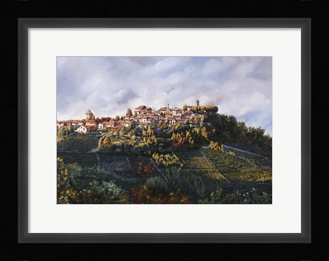 Framed Verduno Print