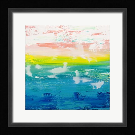 Framed Island Time Print