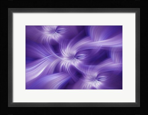 Framed Mystery of Colors Spiritual Flows Print