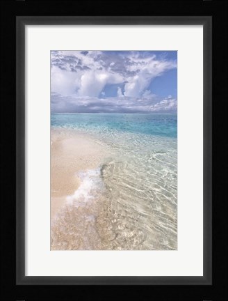 Framed Natural Wonder Maldives Print