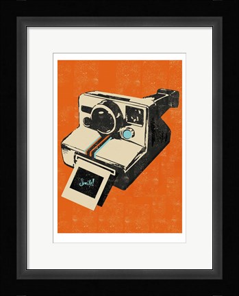 Framed Instamatic Camera Print