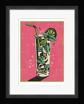 Framed Mojito Print