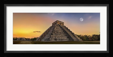 Framed Chichen Itza Print
