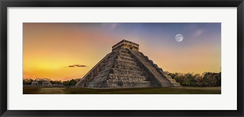 Framed Chichen Itza Print