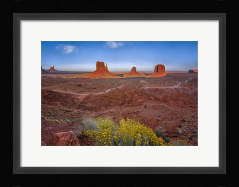 Framed Monument Valley Print