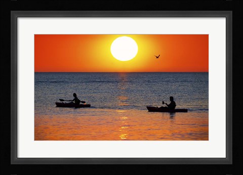 Framed Sunset Excursion Print