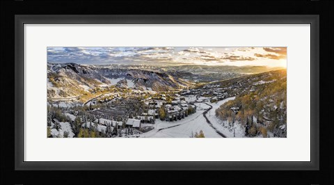 Framed Snowmass Colorado Print