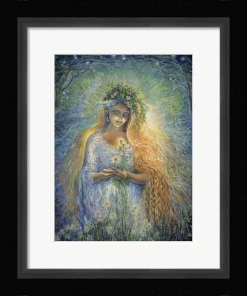 Framed Lady Galadriel Print