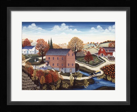 Framed Clifton Mill Print