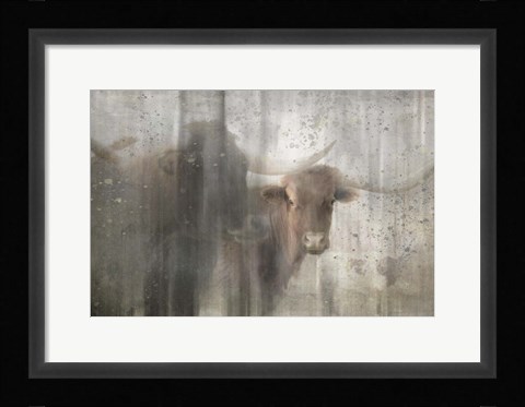 Framed Antique Farm 15 Print