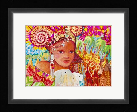 Framed Caribbean Print