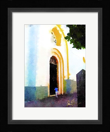 Framed Afternoon Prayer copy Print