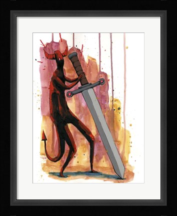 Framed Heavy Metal Print