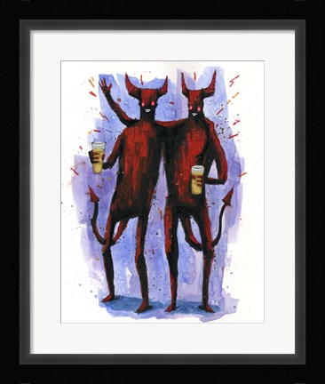 Framed Helluva Good Time Print