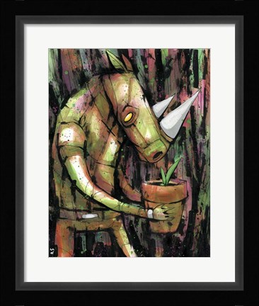 Framed New Sprout Print