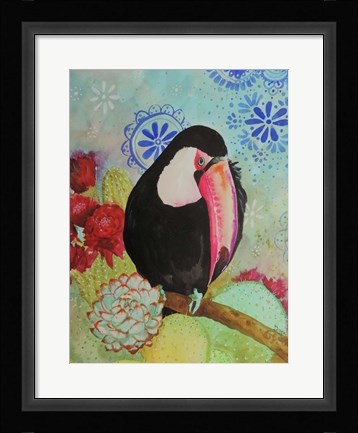 Framed Pico Roso Print