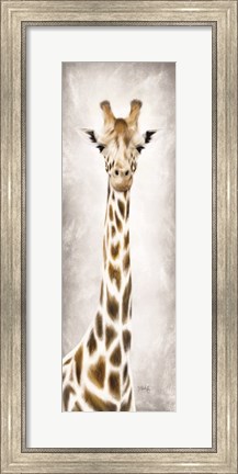 Framed Geri the Giraffe Print