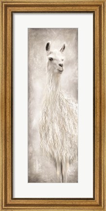 Framed Lulu the Llama Print
