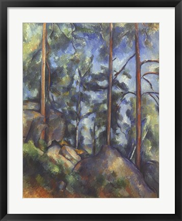 Framed Pines, 1896-99 Print