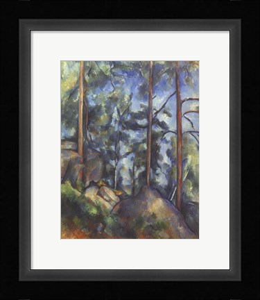 Framed Pines, 1896-99 Print