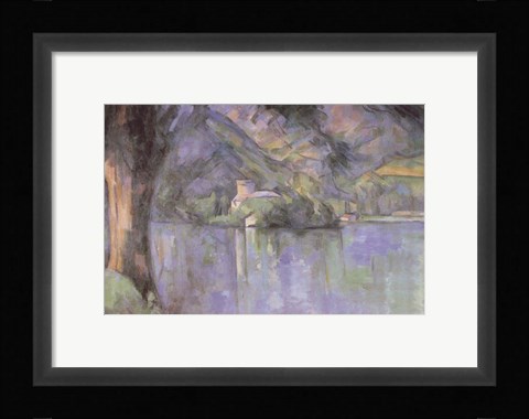 Framed Le Lac Annecy Print