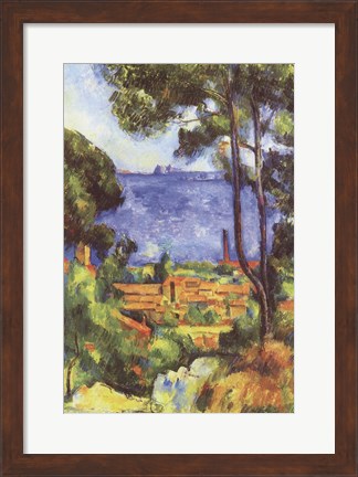 Framed View Through the Trees Print
