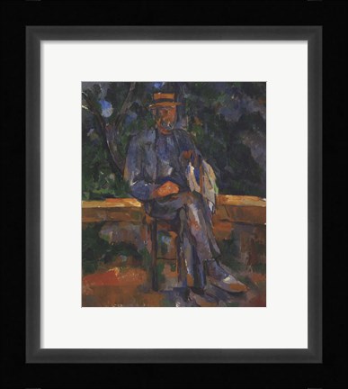Framed Seated Man, 1905-1906 Print
